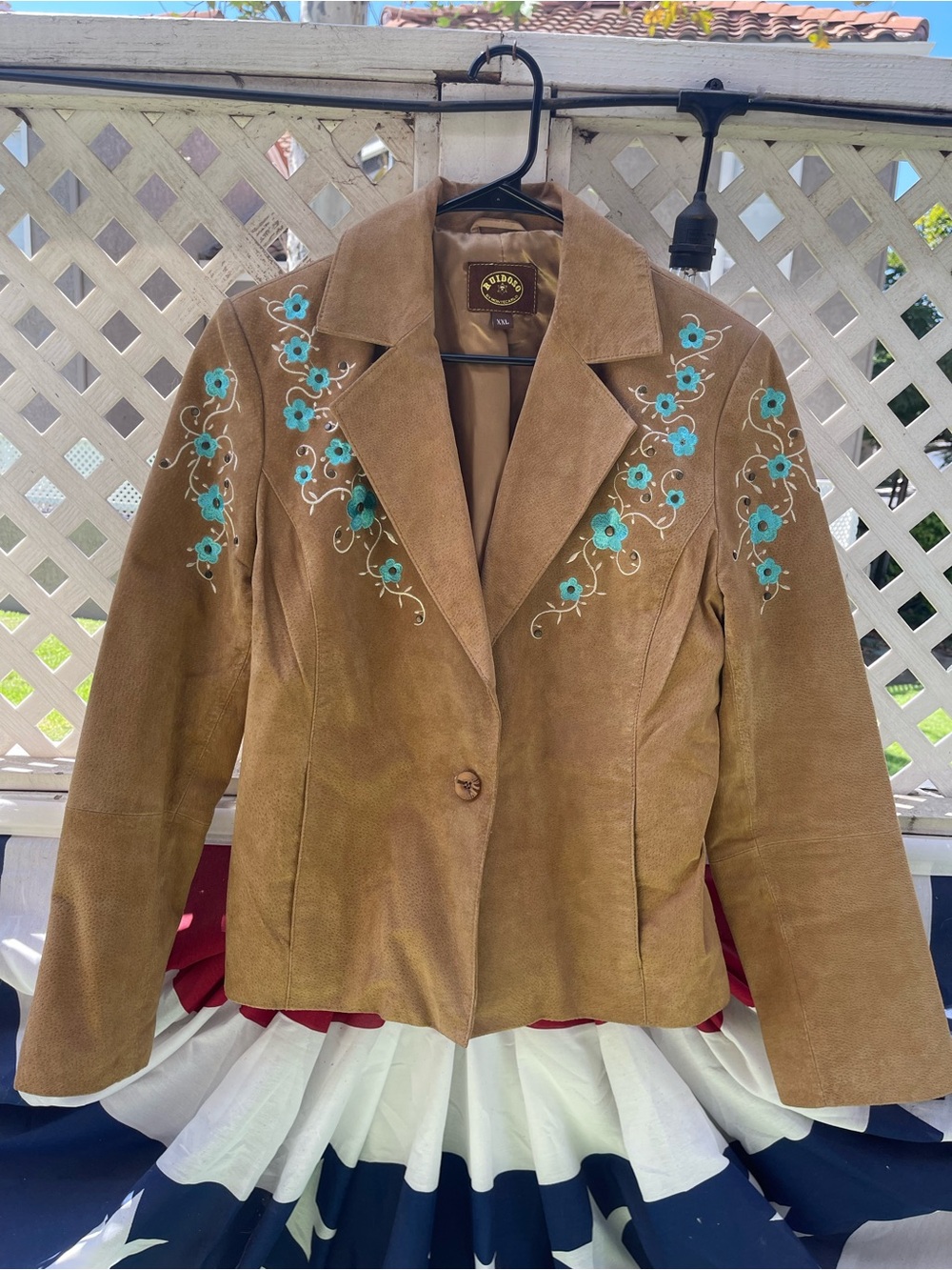 Vintage Ruidoso leather jacket